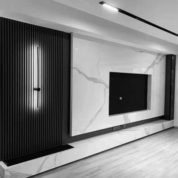 Tabla WPC de Madera Marron y Negro - Imagen 3