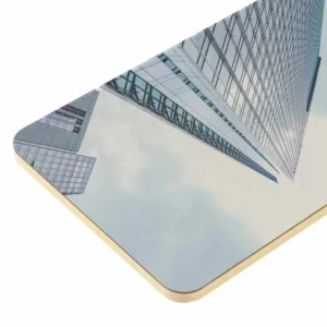 Panel Simil Espejo Plata Lujo