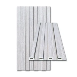 Tabla WPC de Madera Gris Blanquecino