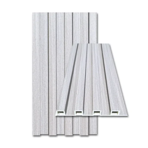 Tabla WPC de Madera Gris Blanquecino