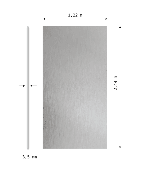 Panel Simil Aluminio - Imagen 3