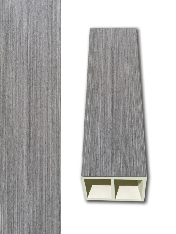 Tirante de Madera WPC Gris Claro - Imagen 2