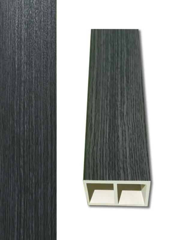 Tirante de Madera WPC Gris Oscuro - Imagen 2