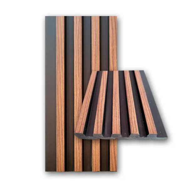 Tabla WPC de Madera Marron y Negro