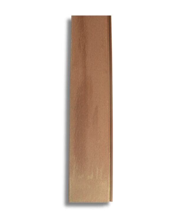 Tabla Siding WPC Exterior Marron Rojizo Ranurado bajo - Imagen 7