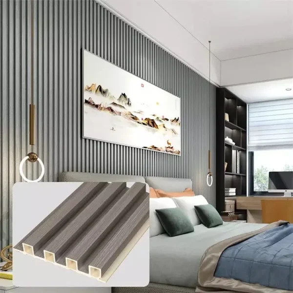 Tabla WPC de Madera Gris Blanquecino - Imagen 5