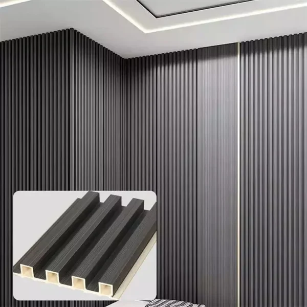 Tabla WPC de Madera Gris Blanquecino - Imagen 4