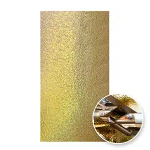 Panel Simil Gotas en Dorado
