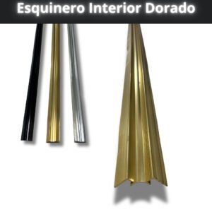 Esquinero Interno Dorado