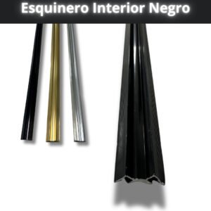 Esquinero Interno Negro