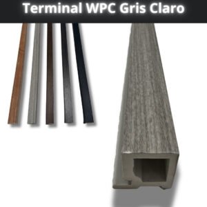 Terminal WPC Gris Claro